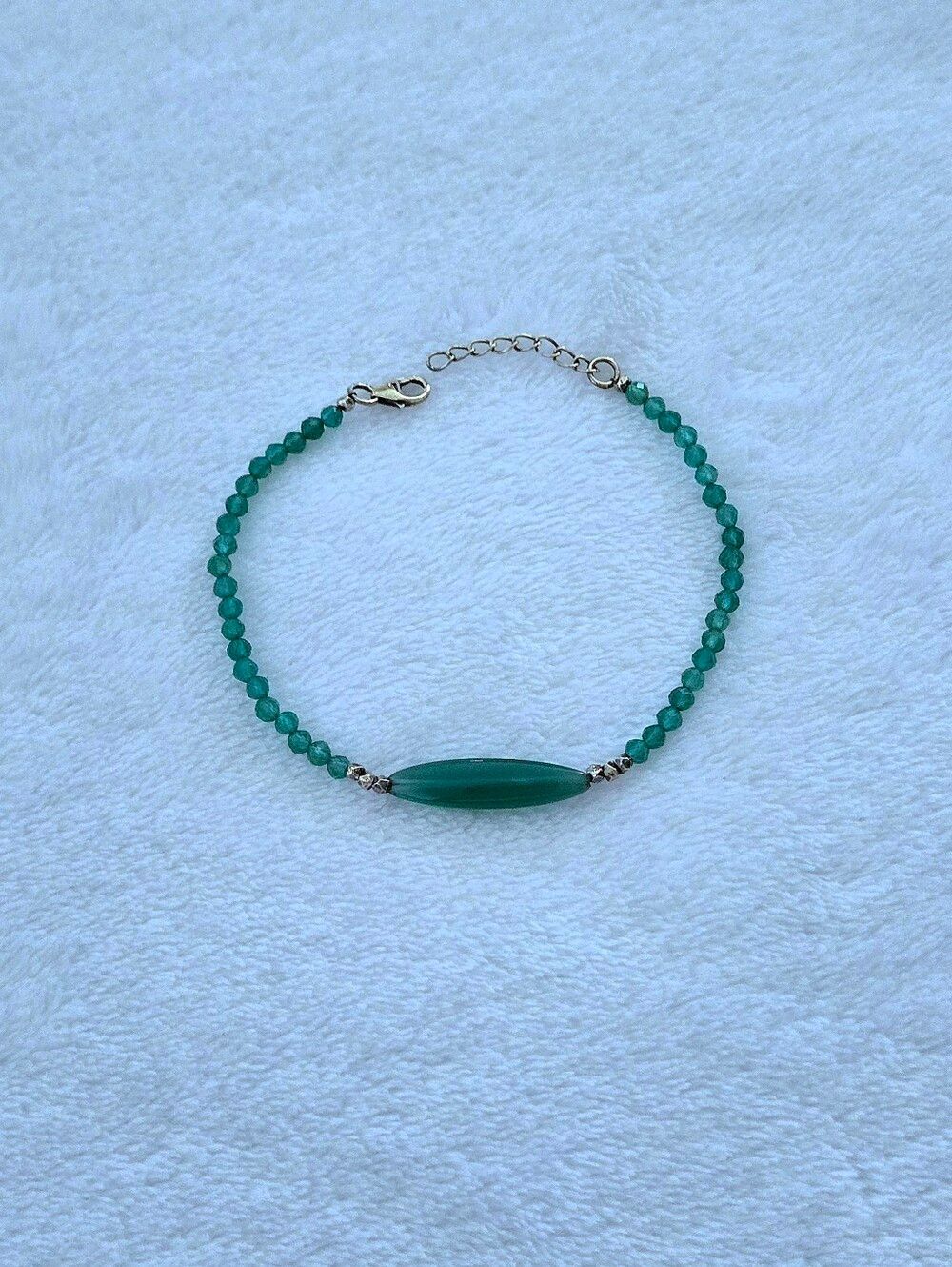 ✨️HP✨️ Shivam Green💚 Onyx Bead Bracelet